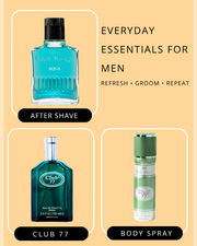 Aqua Aftershave + Club 77 EDT & Body Spray